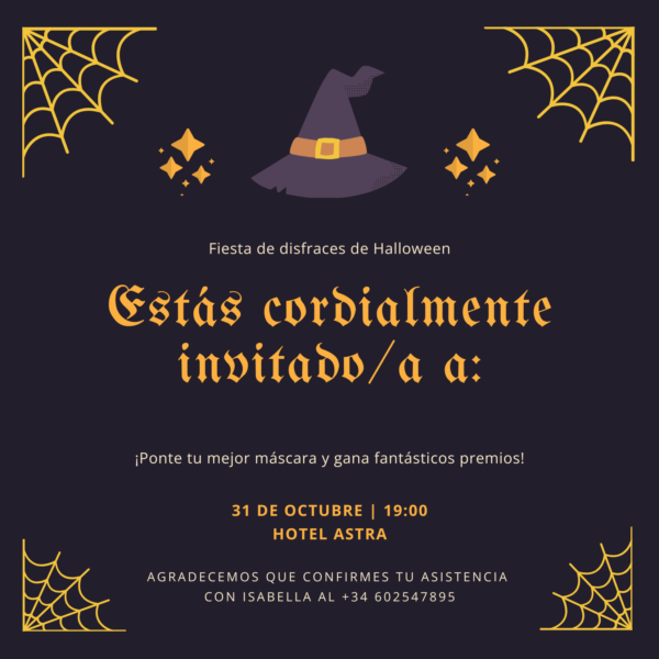 Fiesta de halloween 2